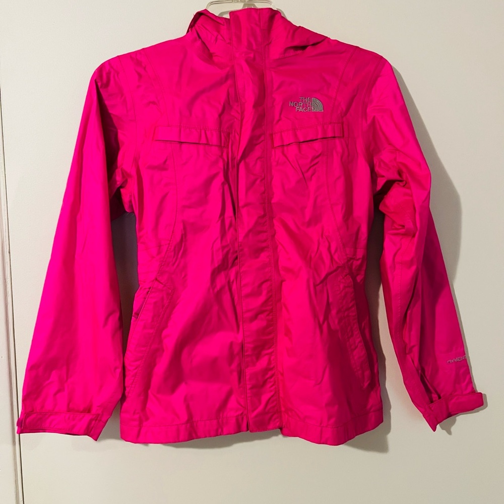 The North Face Pink Water-Resistant Jacket, Girls Size 10/12